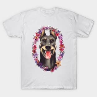 Doberman Portrait T-Shirt